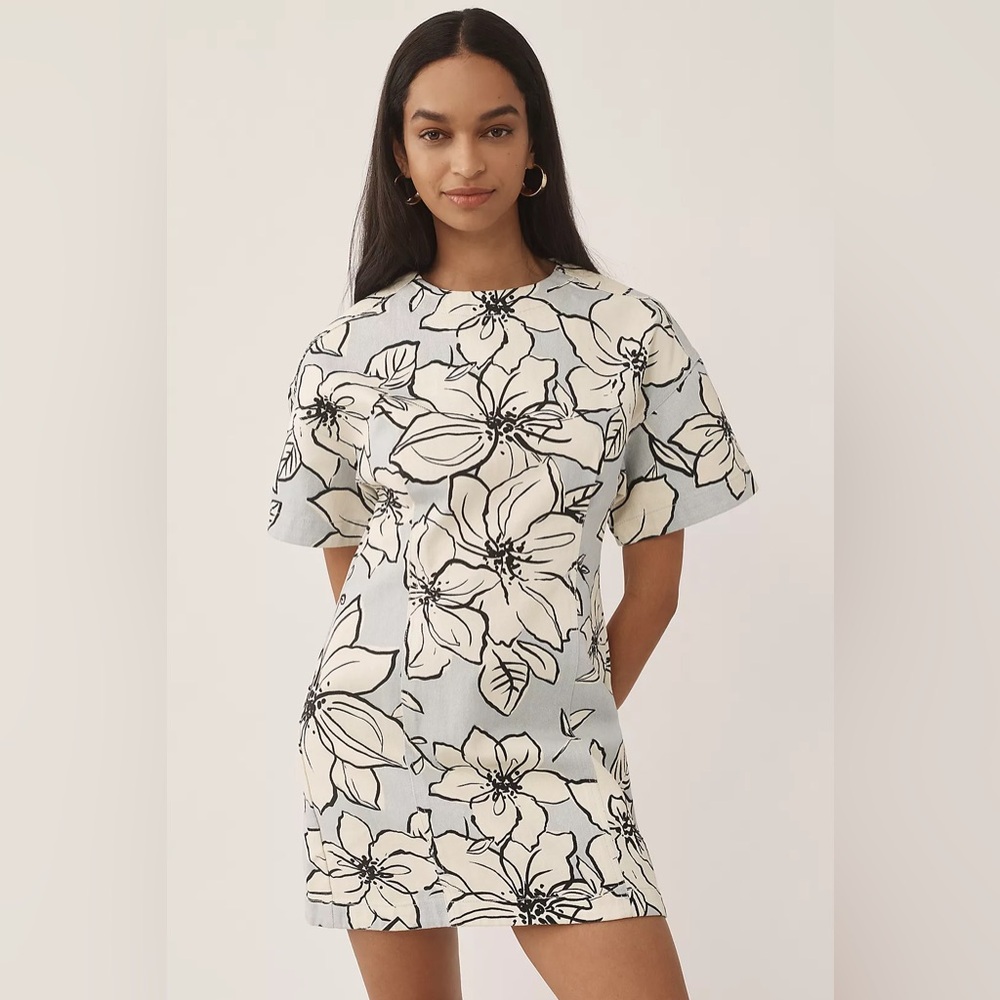 Anthropologie Denim mini dress by Dhruv Kapoor - Picture 6 of 6